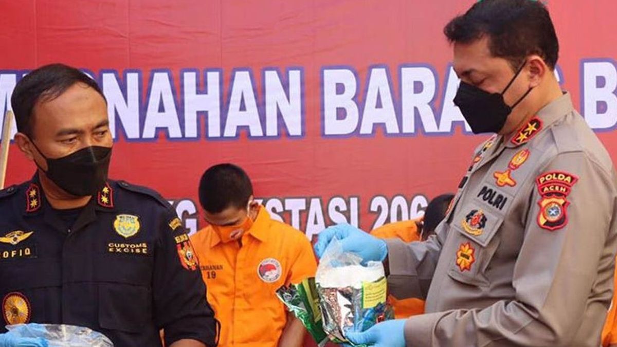 Narkoba Masuk ke Indonesia dari Thailand dan Malaysia Melalui Aceh