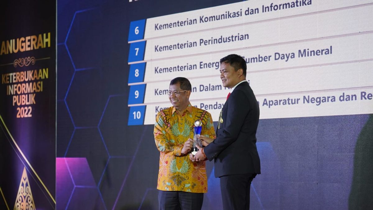 Raih Predikat Informatif dalam Anugerah KIP 2022, Kemenperin Upayakan Penyampaian Informasi Lebih Modern Lagi