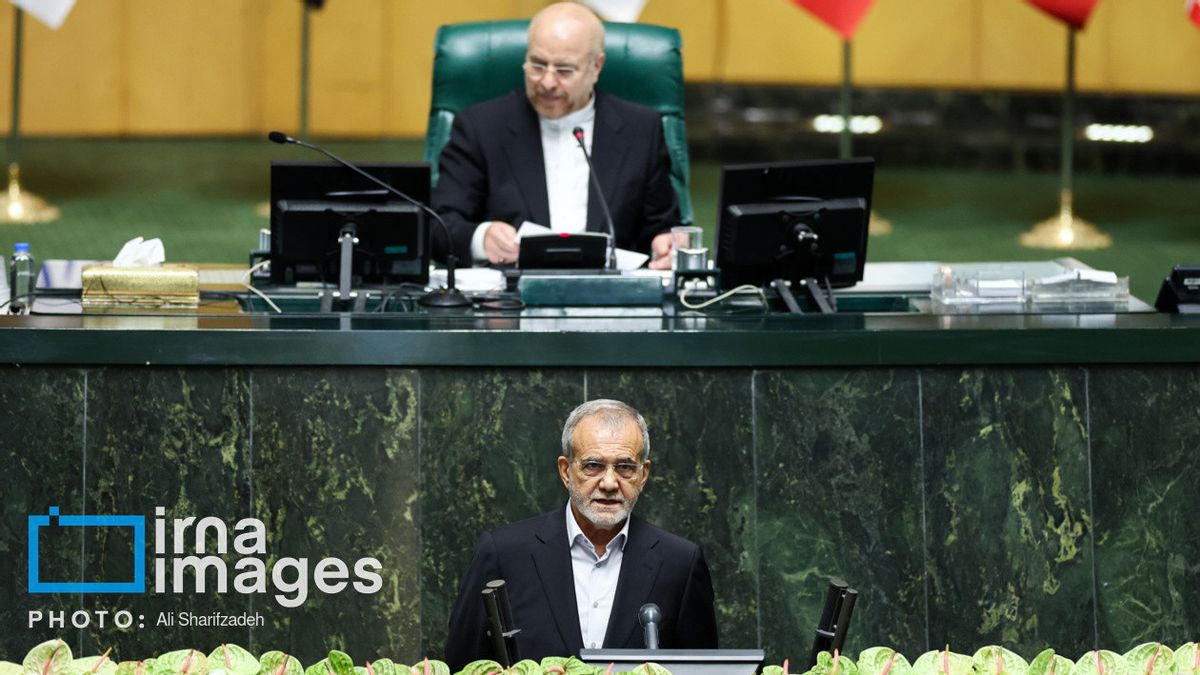 discours présidentiel d'Iran, Masoud Pezeshkian, a poursuivi le monde à travailler ensemble, soulignant la religion islamique