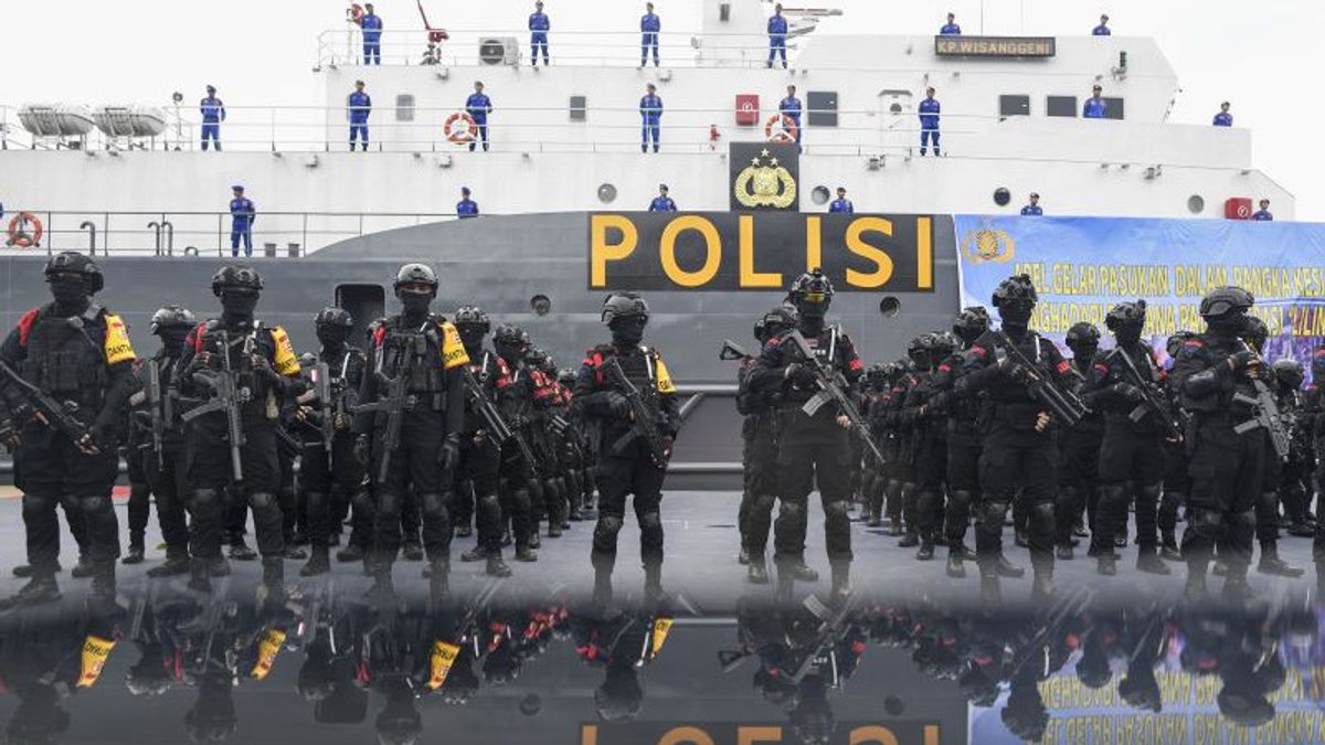 The National Police Is Preparing For A Safe Humanitarian Operation For Nusa II To Face Disasters In 2023