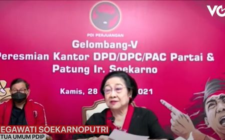 VIDEO: Megawati Tegaskan Partai Boleh Menang Terus, Presiden Hanya 2 Kali