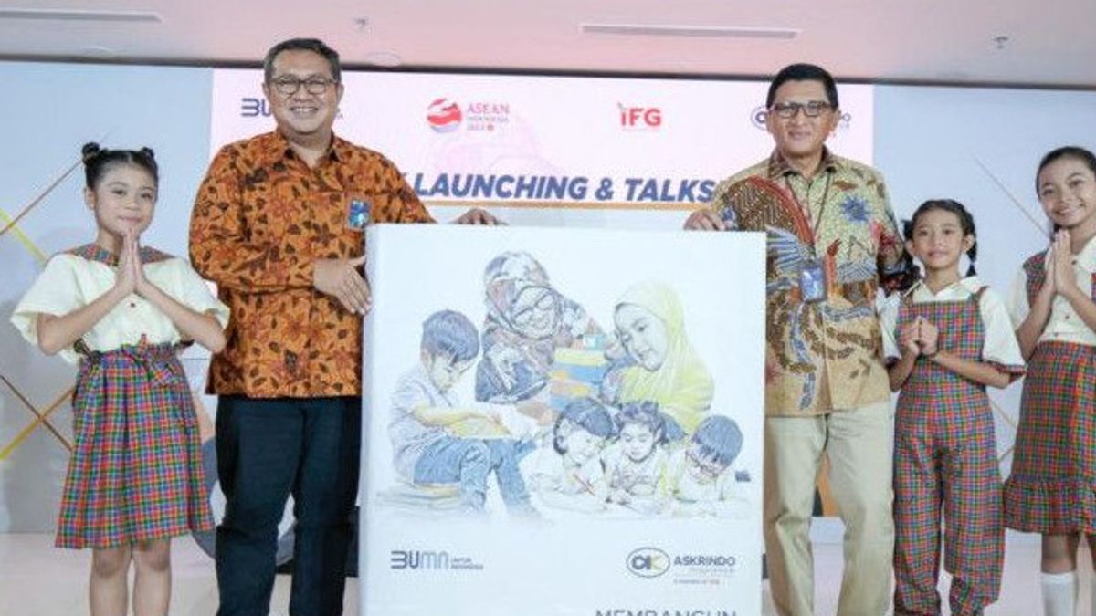 Askrindo Keluarkan Buku TJSL 'Membangun Generasi Emas Indonesia'