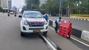Polisi Bakal Usir Warga yang Masuk ke Jalan Sudirman-Thamrin di Malam Tahun Baru 