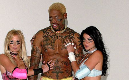 Kisah Dennis Rodman yang Tiduri 2 Ribu Wanita