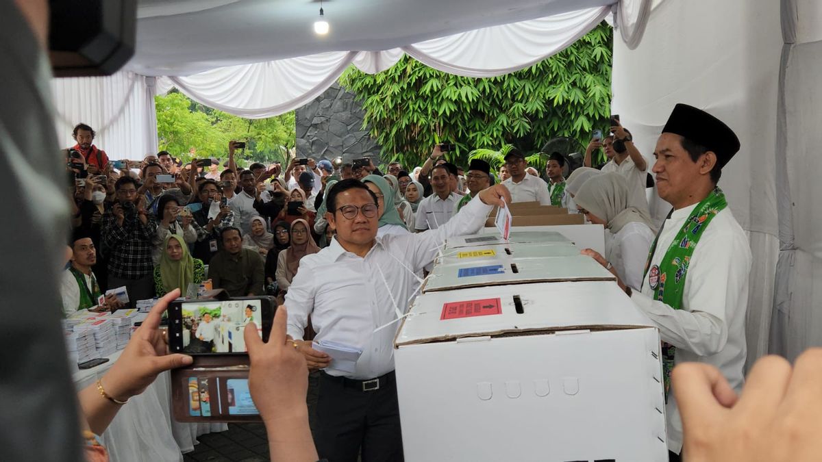 Cak Imin optimiste a gagné l’élection présidentielle à Java Ouest, DKI, Banten, Jatim, À Sumatra