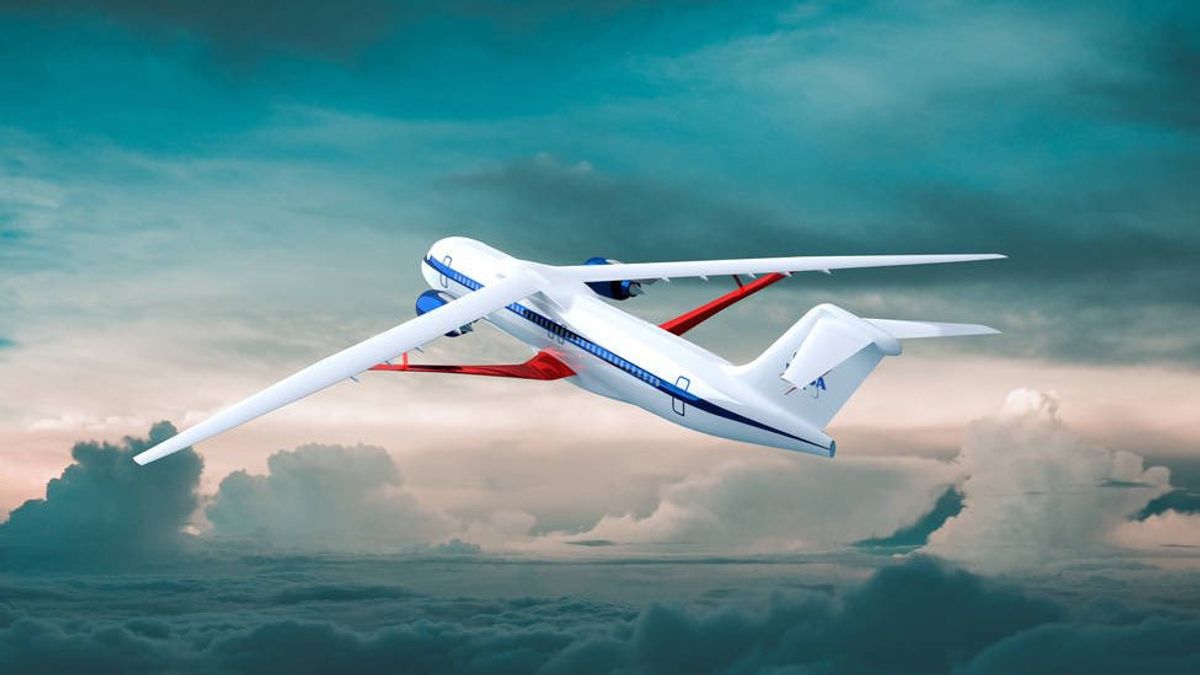 NASAとボーイングは、旅客機用の、より効率的な新しい翼を開発しています