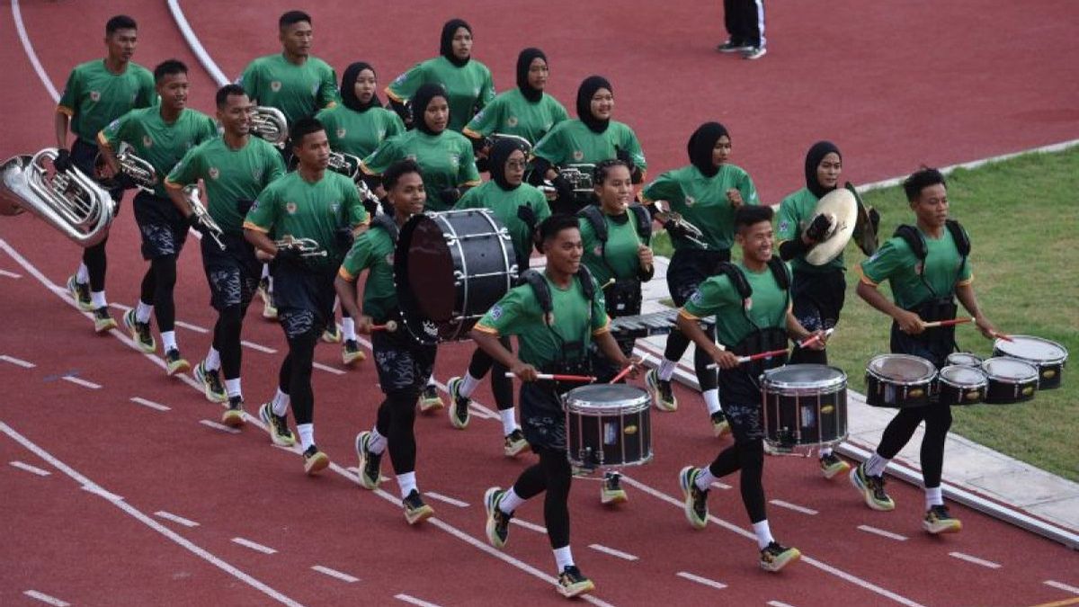 Drum Band Jambi在PON 2028上瞄准金牌