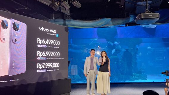 Vivo V40 在印尼正式首次亮相,价格起价600万