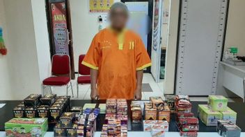 Coffee Sachets Male Strong Drug Seller In Batam Arrested By Police, Seized Coffee Digging, King Of Egypt To Veins Of Honey
