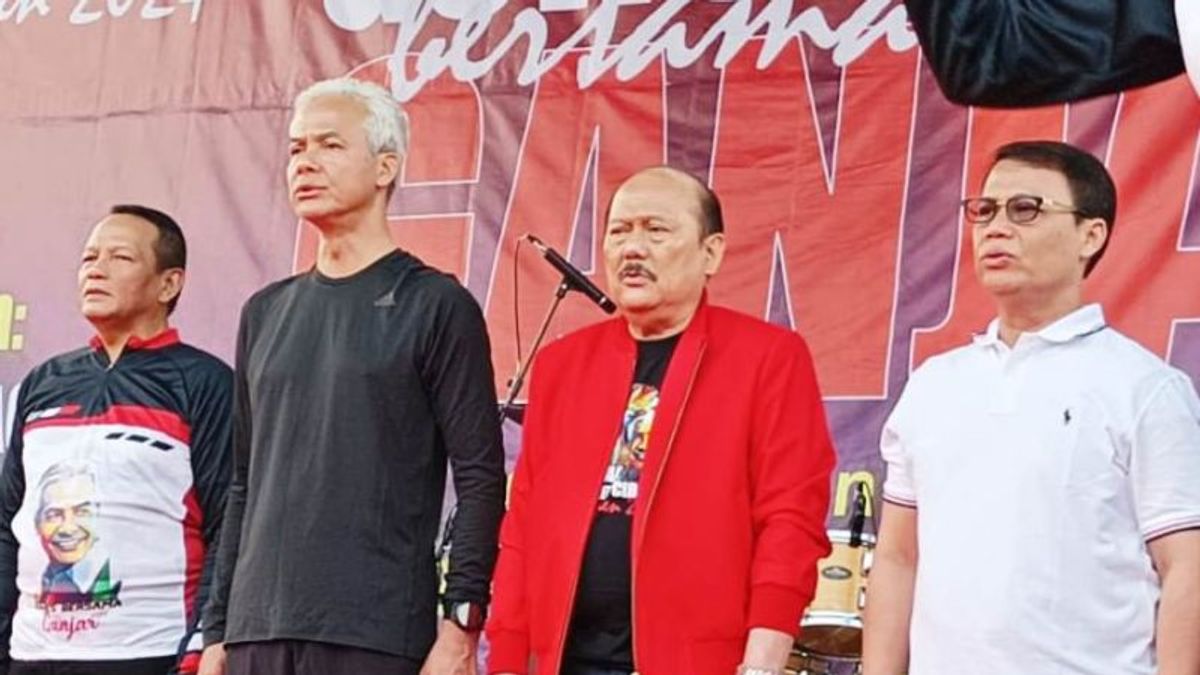 Ganjar Sindir Il y a 3 généraux menottés lors de l’élection présidentielle de 2024: Il y a Luhut, Wiranto à Agum Gumelar