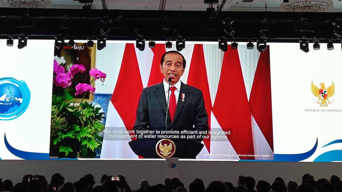 Jokowi Officially Opens the 10th World Water Forum in Indonesia, There are 4 Priority Agenda