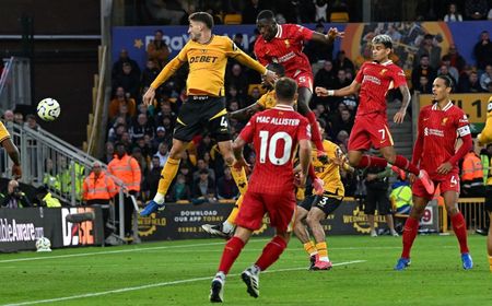 Kalahkan Wolves, Liverpool Lengserkan Man City dan Rebut Takhta Klasemen Premier League