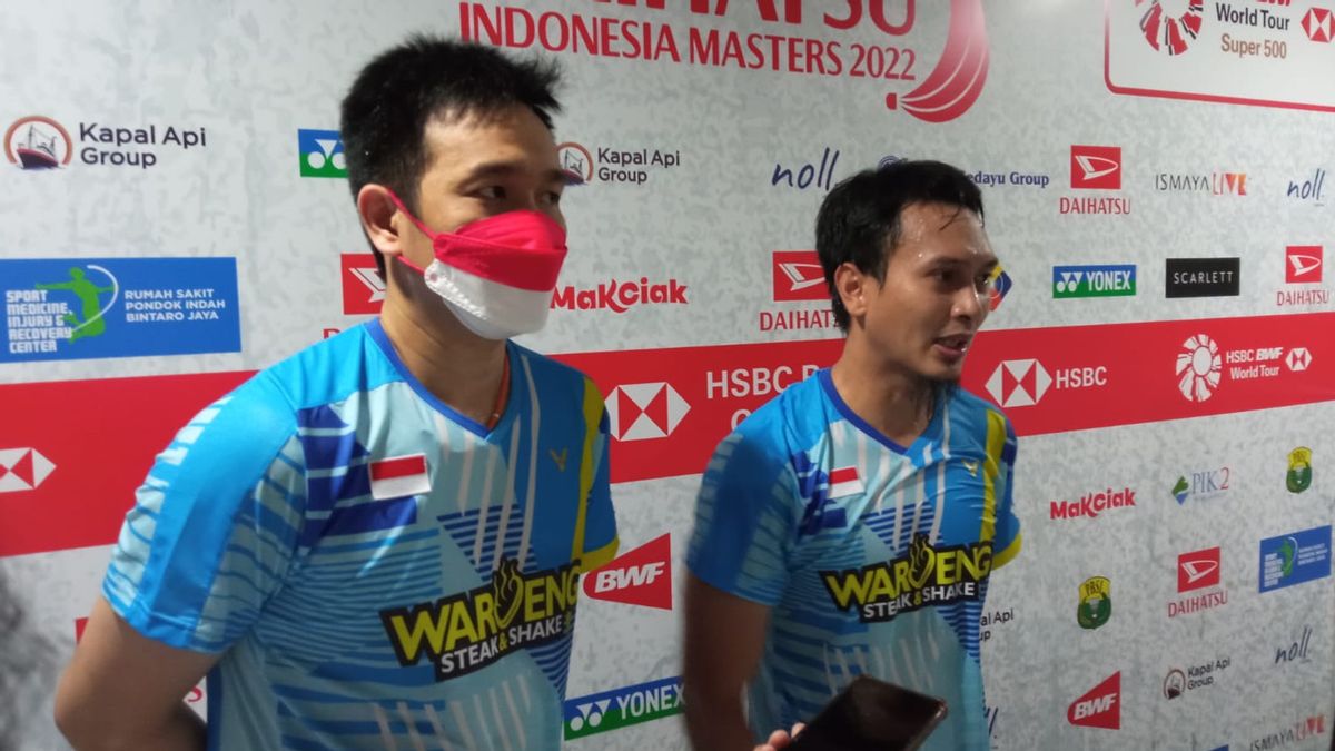 Hendra /Ahsan和Gregoria未能进入2022年印度尼西亚大师赛四分之一决赛