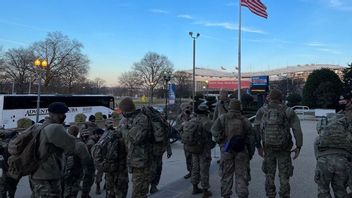 US Department Of Security Inspects 25,000 Troops, Fearing An Attack At Joe Biden's Inauguration Ceremony