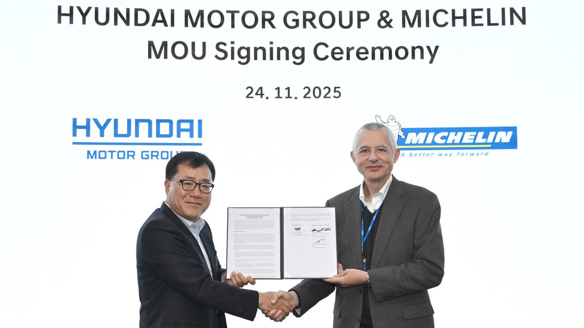 Hyundai Jalin Kolaborasi dengan Michelin, Percepat Pengembangan Teknologi Ban untuk Mobilitas