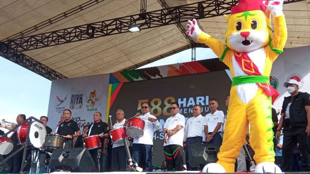 Aceh-Sumut PON 2024 Maskot Launched Menpora Zainudin Amali In Medan