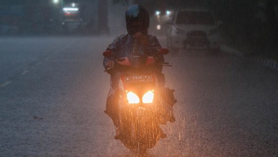 BMKG 天気予報: 大雨はインドネシアの大部分をカバー