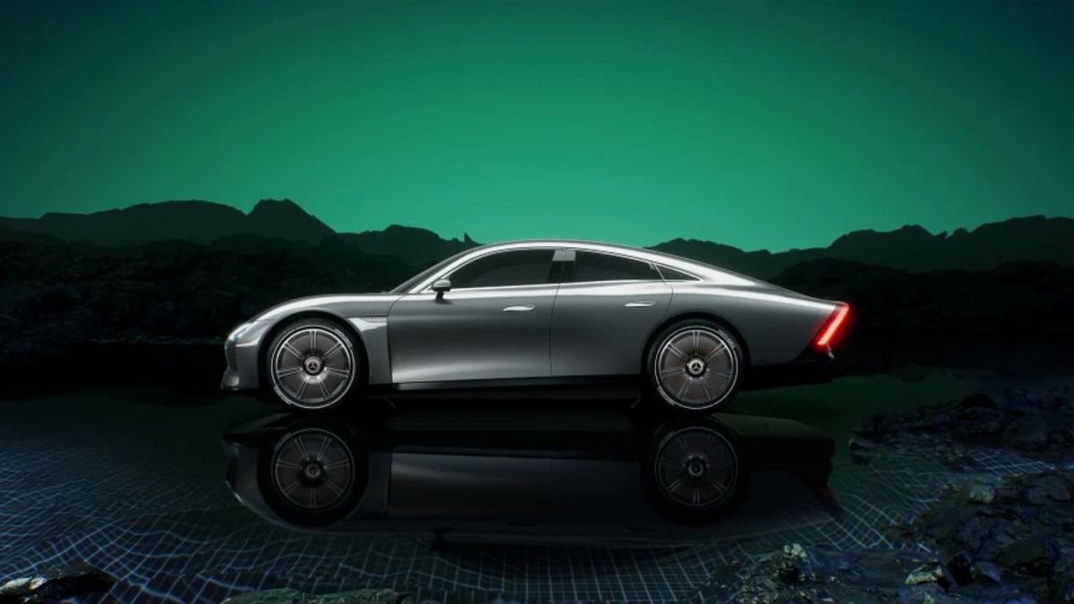 Mobil Listrik Paling Irit Sedunia Dibuat Mercedes-Benz, Sekali Charger bisa 1.000 Km 