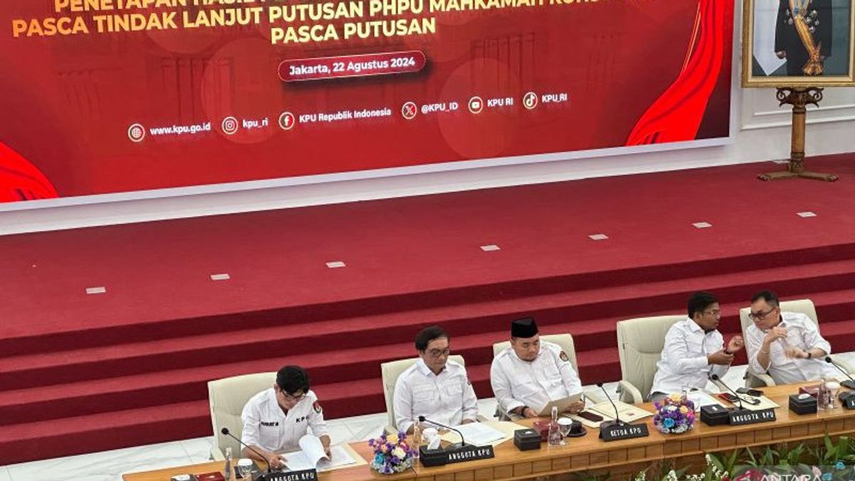 KPU Sets 2024 Election Results After The Constitutional Court's Decision