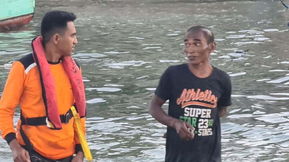 Hilang Kontak Saat Memancing di Perairan Pulau Kera-Semau Kupang, Maklon Nafu Berhasil Diselamatkan Tim SAR