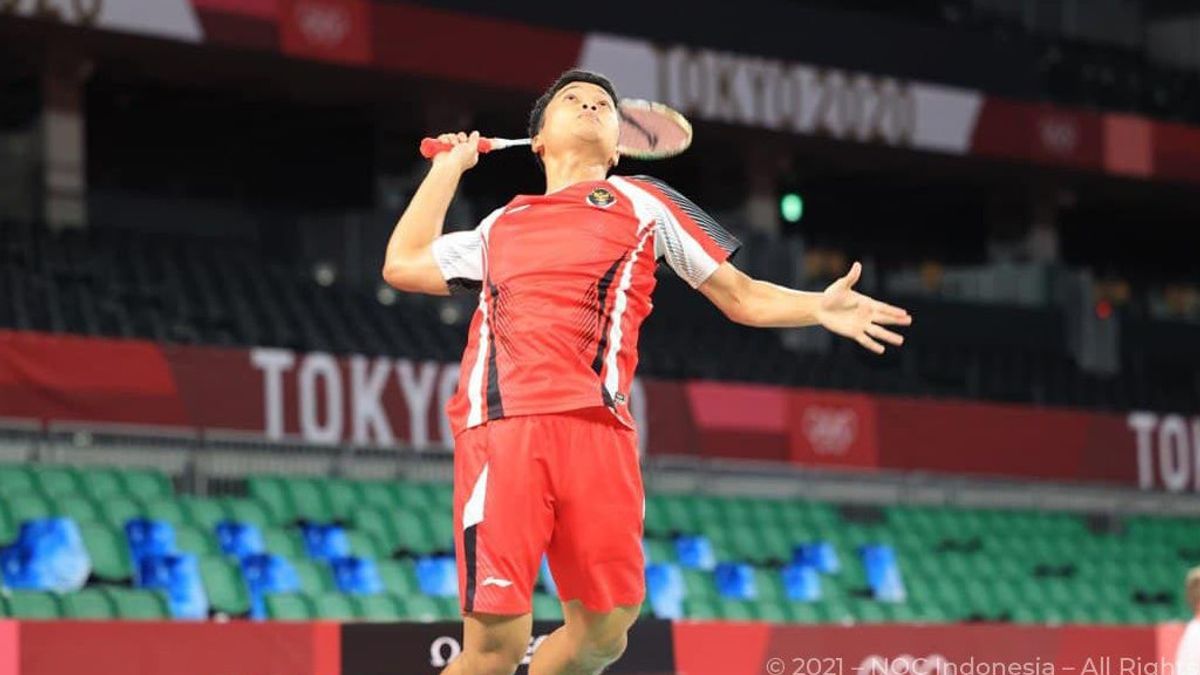 الفوز في حفل افتتاح أولمبياد طوكيو، أنتوني جينتينغ: الحمد لله، أحاول الاستمتاع باللعبة والبقاء مركزين