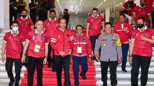 Tonton Langsung Piala AFF, Jokowi Yakin Protokol Keamanan Lebih Baik