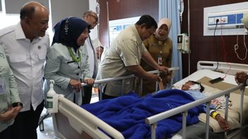 プラボウォはSDNカリバルのMBG自動車事故の被害者をレビューし、医療管理が最適であることを確認