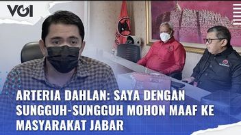 VIDEO: Arteria Dahlan Finally Apologizes To The People Of West Java