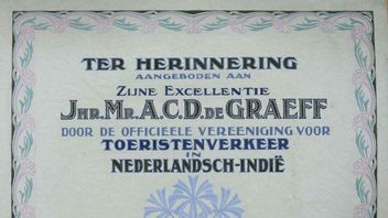 تاريخ اليوم ، 13 أبريل 1908: تم تأسيس مجلس السياحة التابع لحكومة جزر الهند الشرقية الهولندية