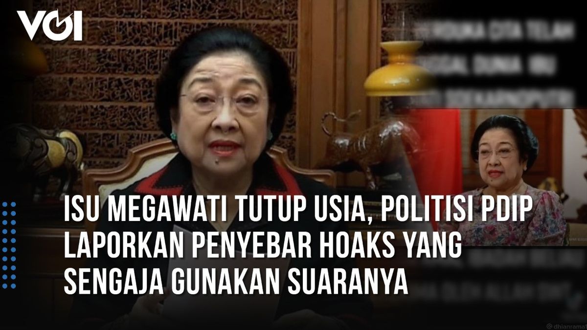 VIDEO: Tak Terima Suaranya Dicatut untuk Hoaks Megawati Meninggal, Henry Yoso Lapor Polisi
