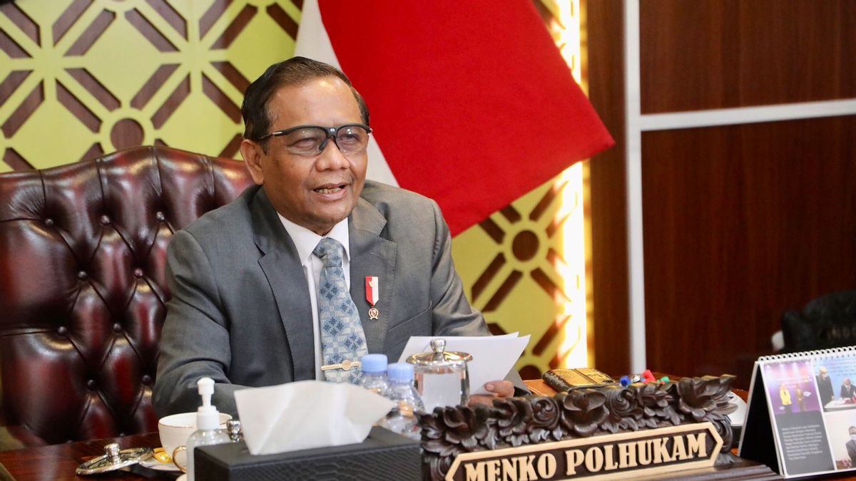 Mahfud Sambut Baik PBB Appreciates The Recognition Of Indonesian Human Rights Violations