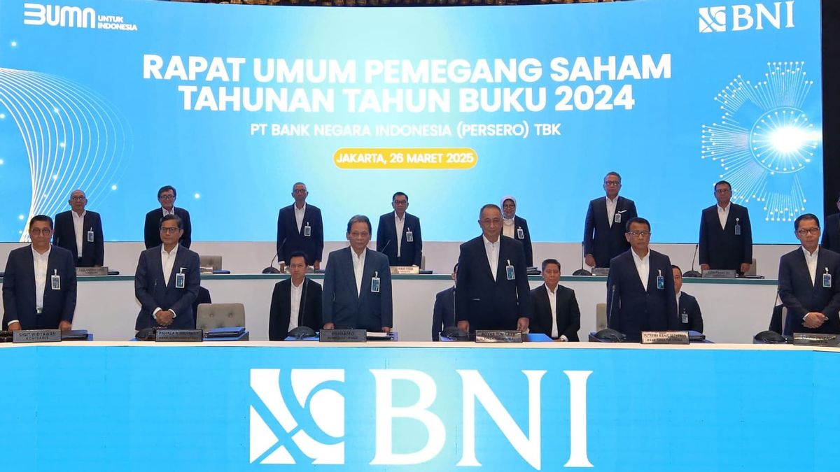 RUPST BNI Tetapkan Total Dividen Tunai Rp13,95 T setara Rp374 per Saham