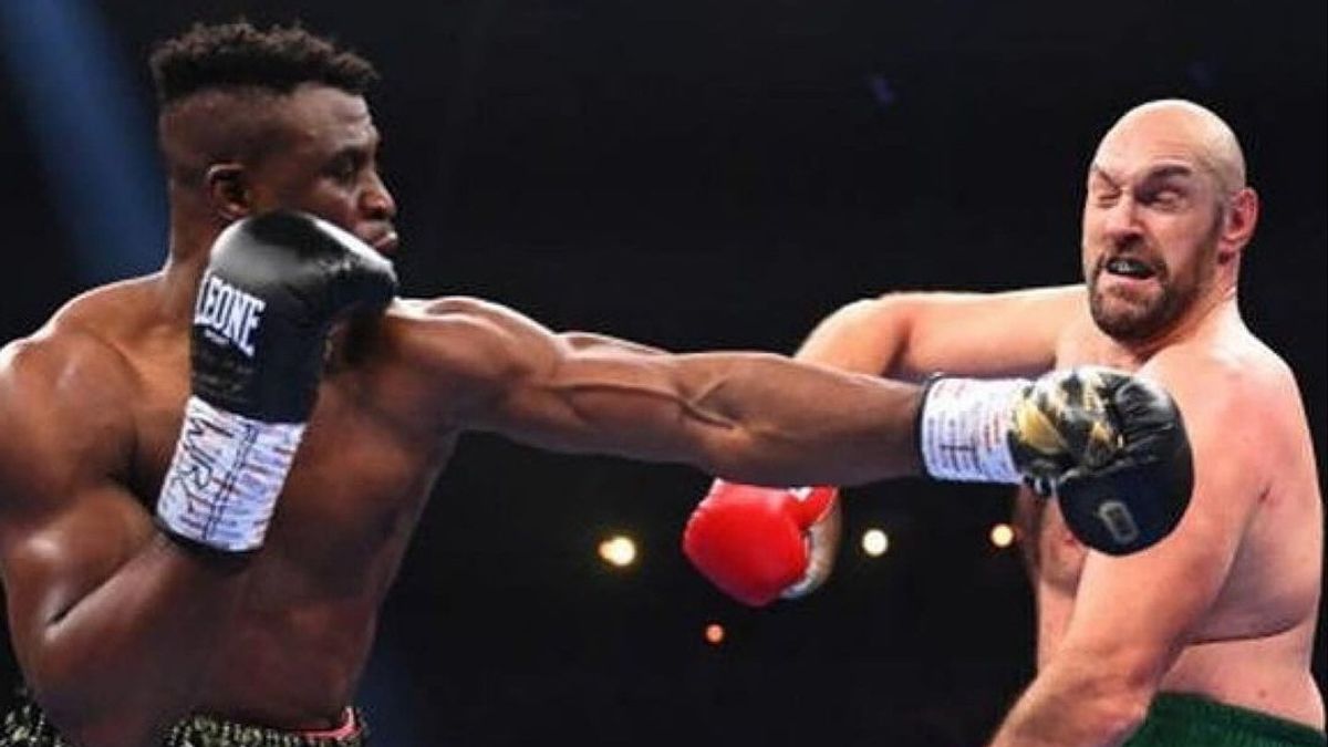 Francis Ngannou Rela Ngantri Waits For Tyson Fury To Rematch