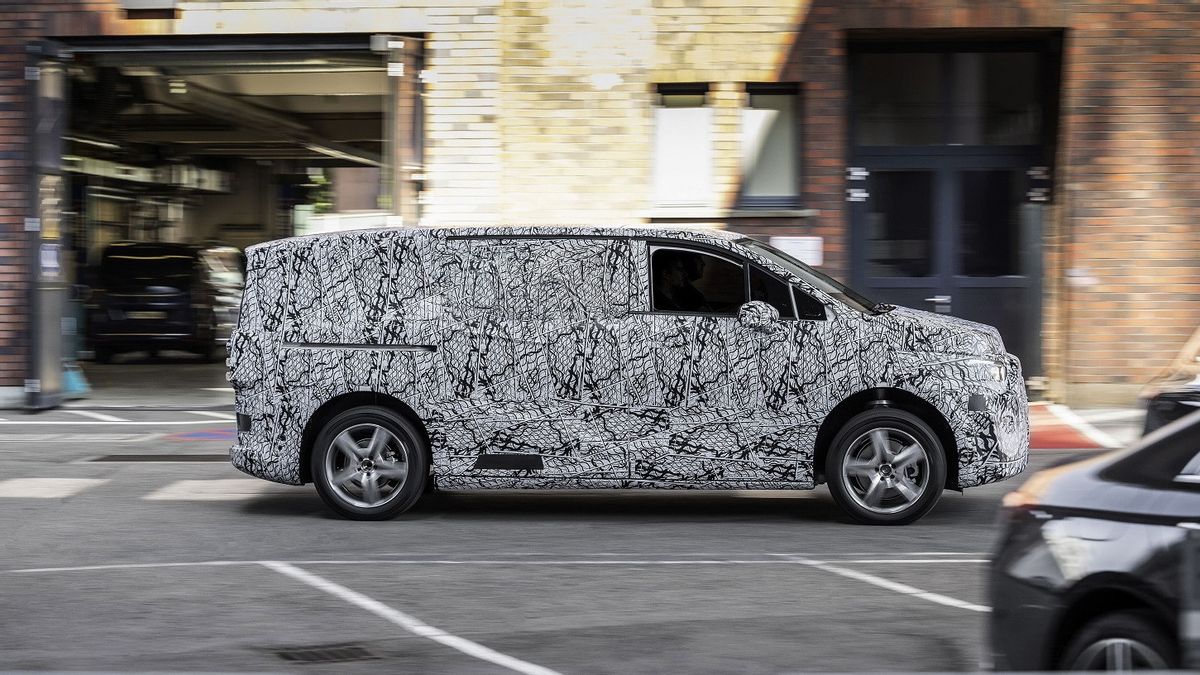 Vane électrique avec une nouvelle architecture Mercedes-Benz testée avec succès sur la route, prête à se lancer en 2026