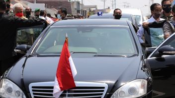 In The Presidential Car Of RI 1, Jokowi Leaves A Special Message To Ganjar