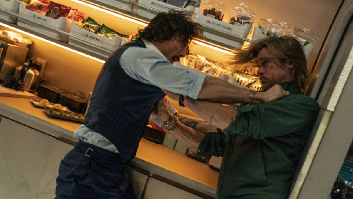 Review Film Bullet Train, Petualangan Brad Pitt di Kereta Cepat Jepang