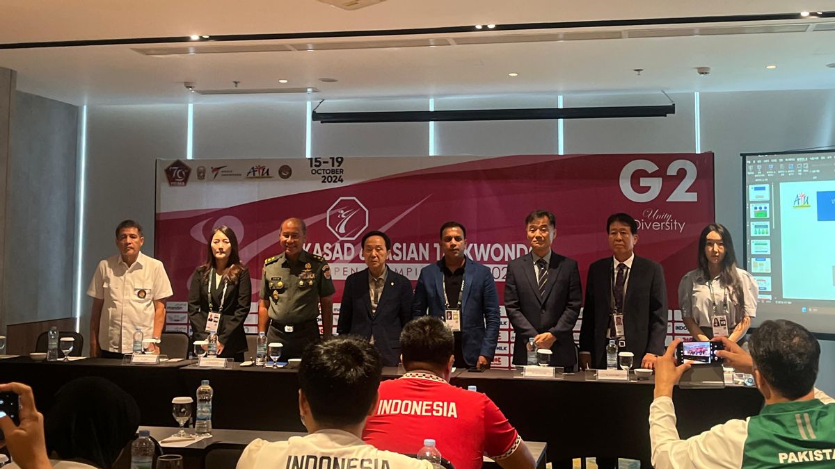 Puluhan Atlet Merah-Putih Ikuti Asian Taekwondo Open Championship di Indonesia