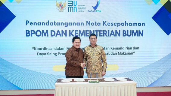 The Minister Of SOEs Collaborates With The Ministry Of MSMEs, The Minister Of PKP, And The Head Of BPOM To Realize The Success Of The 100 Working Day Prabowo Gibran Program