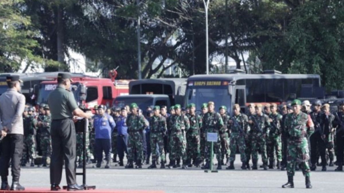 Vice President Ma'ruf Amin Kunker To East Kalimantan Tomorrow, Hundreds Of TNI-Polri Personnel Are Alerted