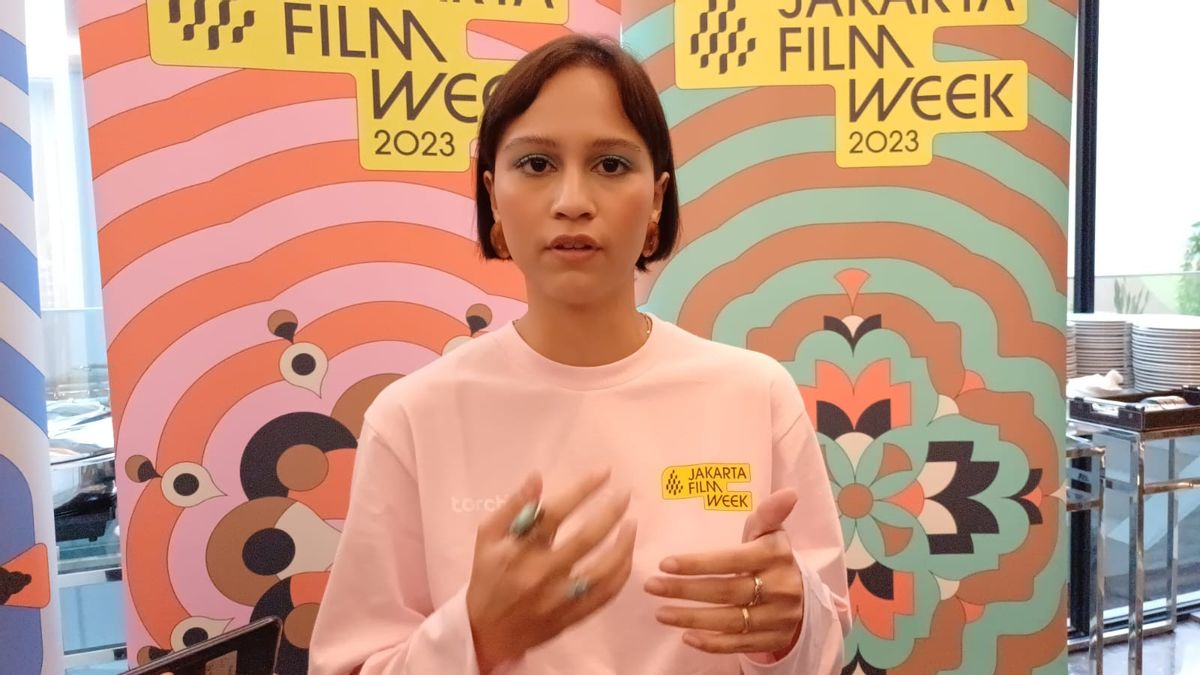 Jadi Brand Ambassador Jakarta Film Week, Lutesha Beri Dukungan Penuh