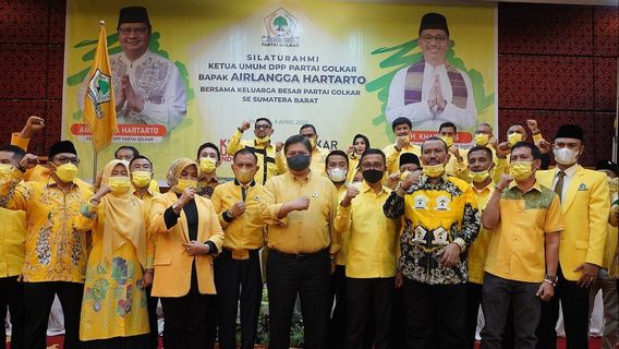 Pesan Airlangga Hartarto: Soliditas Jadi Kunci Kemenangan Golkar di Sumbar