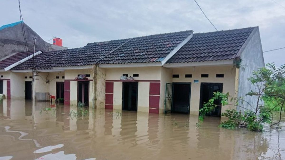 Dozens Of Houses In Tangerang Regency Were Flooded