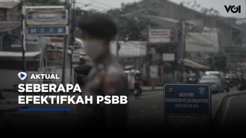 Is The PSBB Effective In Jakarta?