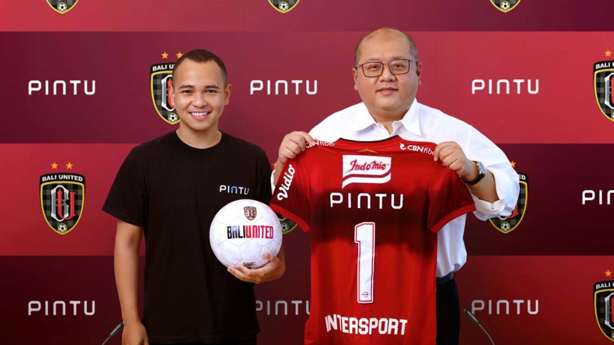 The Official Pintu Application Provides Support To The Defending Champions League 1 Bali United