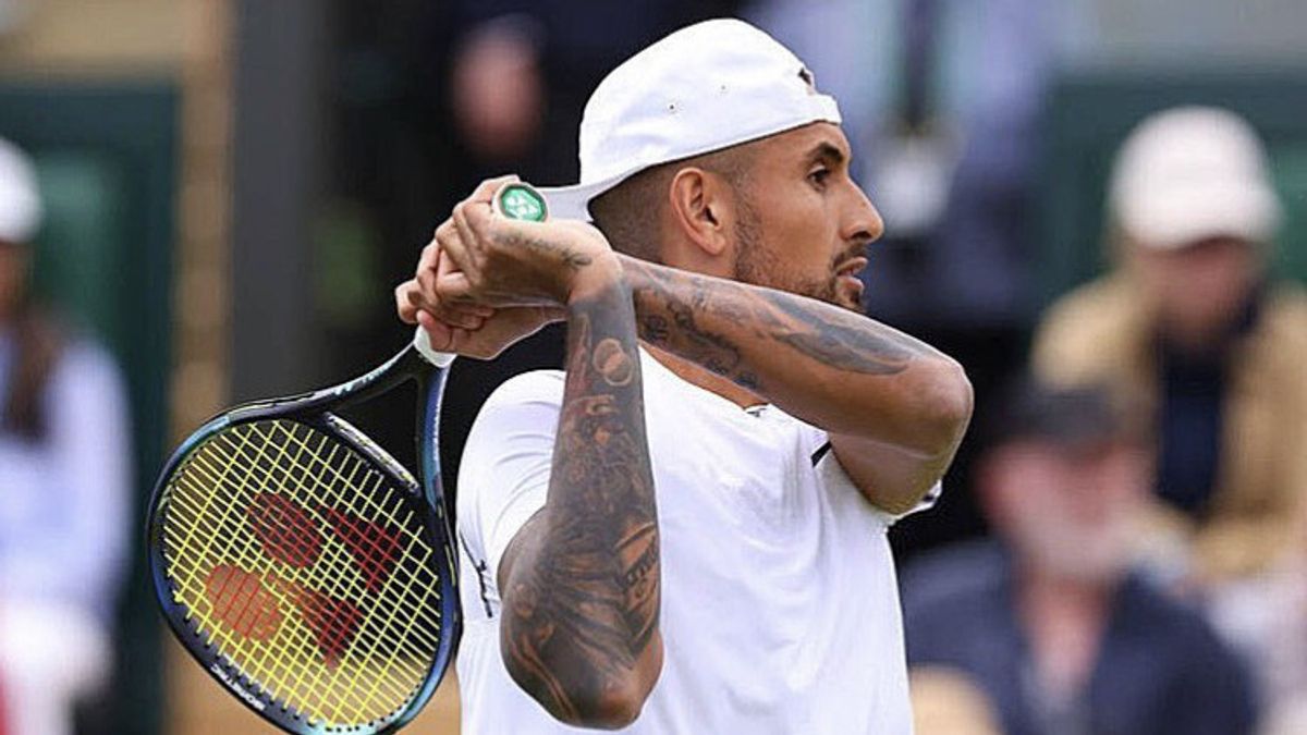 Nick Kyrgios Berlabel Petenis The Most Frequently Fined In Tennis History, Including A Sentence Of Rp.