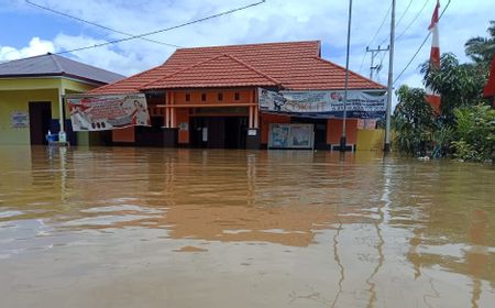 Sepekan Lebih, 8 Kecamatan di Kalimantan Tengah Terendam Banjir