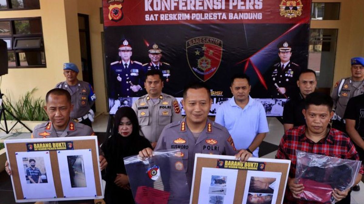 桑特里·万隆贝莱恩达(Baleendah Bandung)杀死摊主欺凌的受害者被捕