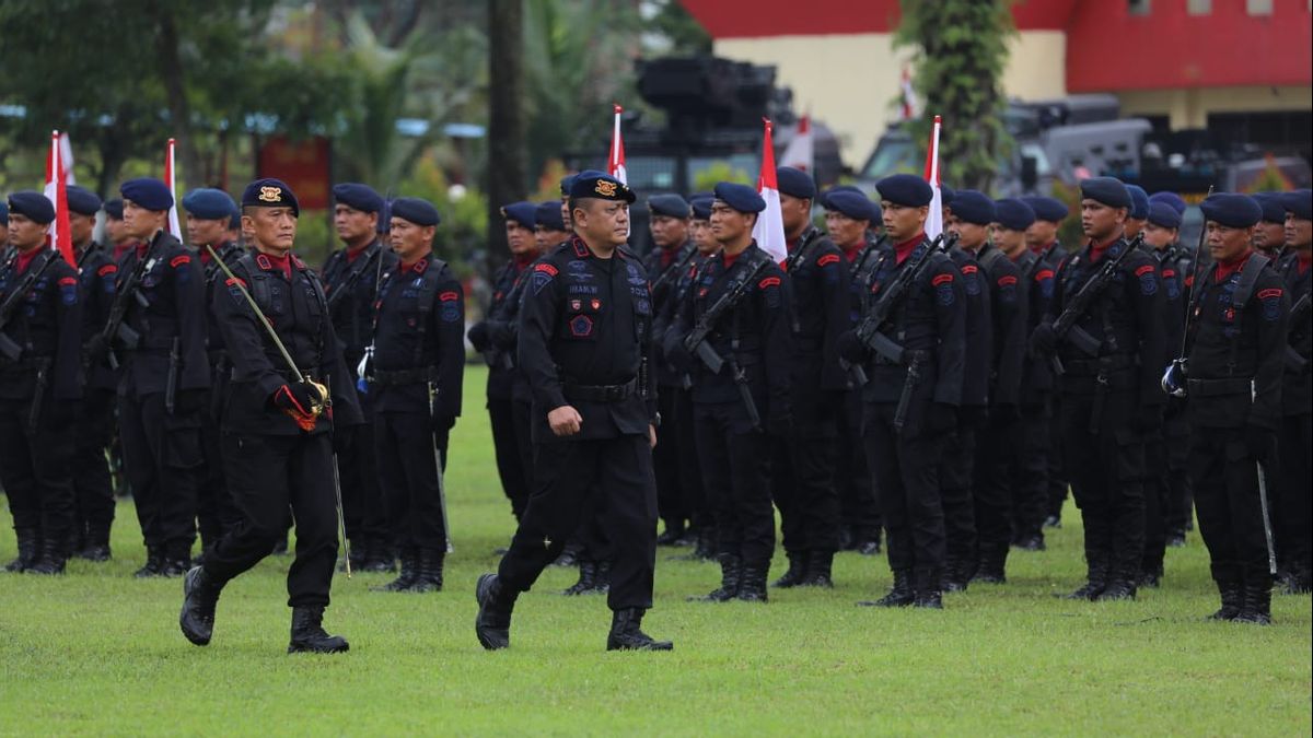 Brimob I Police Troops Officially Headquartered In North Sumatra