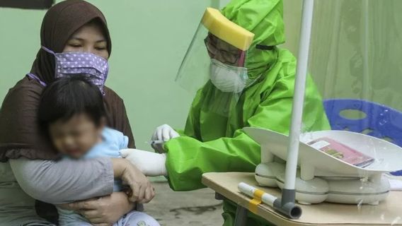 BIAN Campaign, DKI Immunization 97.7 Target Percent