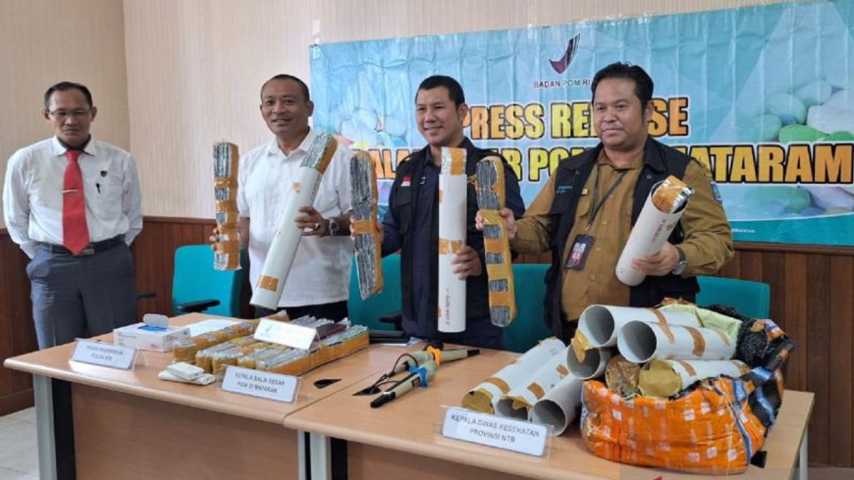 One Day Circulating Hazardous Drugs In Mataram-Central Lombok, This Businessman Earns Profits To Reach IDR 9 Million